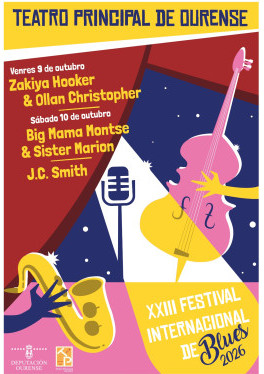 BLUES TEATRO PRINCIPAL - BIG MAMA MONTSE & SISTER MARION Y J.C.SMITH + GRUPO